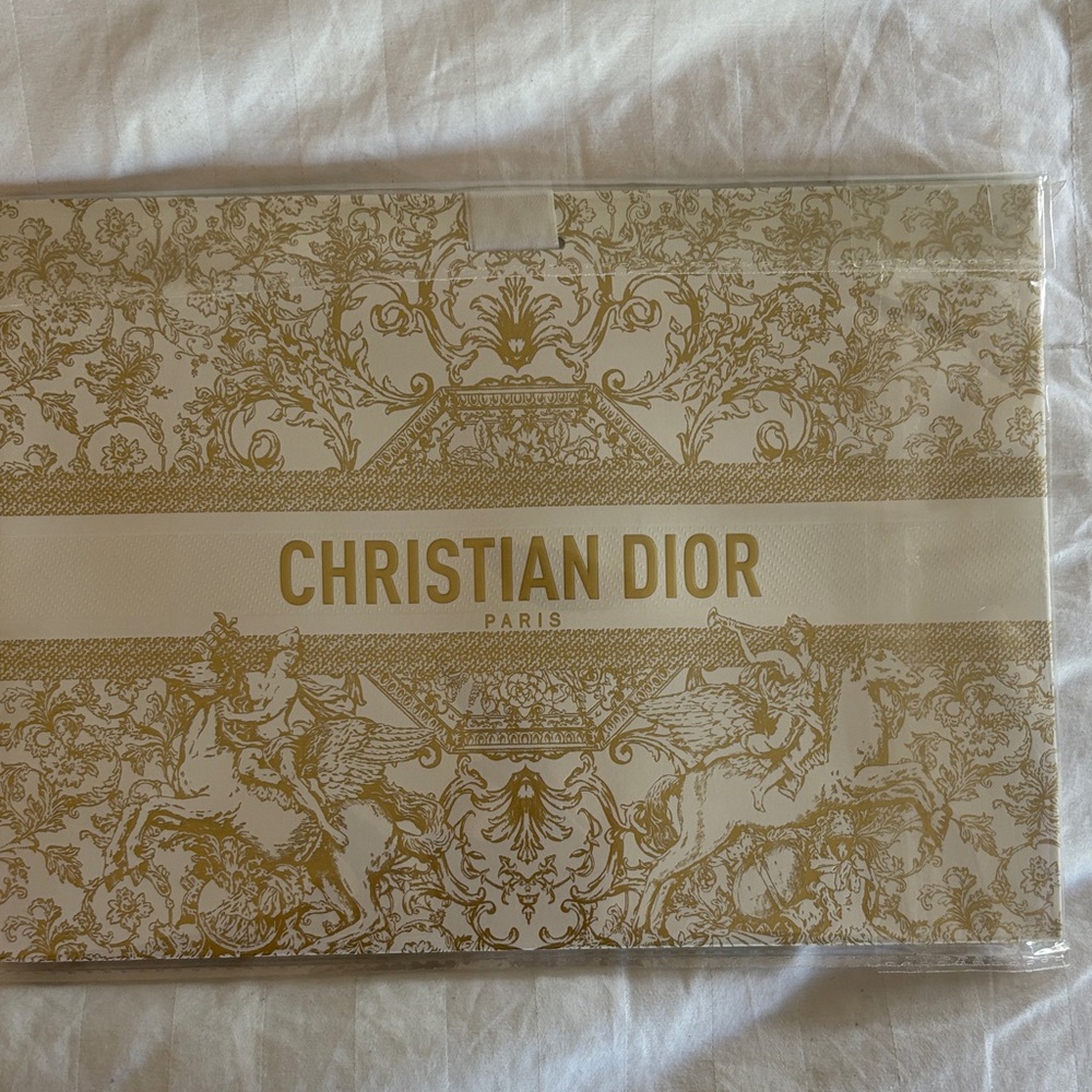 Dior Gold and White Decorative Box